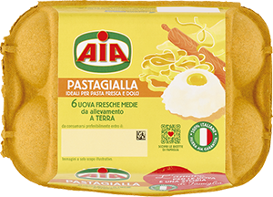 UOVA MEDIE PASTAGIALLA AIA x6 
