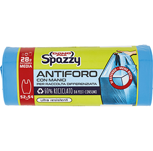 ANTIFORO CON MANICI SPAZZY DOMOPAK x20