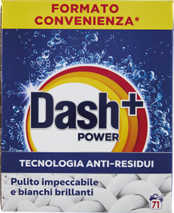 DETERSIVO PER LAVATRICE IN POLVERE POWER DASH 71 LAVAGGI