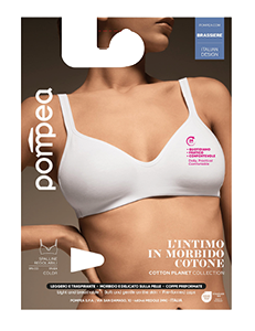 REGGISENO DONNA BRASSIERE 'COTTON' POMPEA