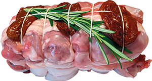 ARROTOLATO DI CONIGLIO POMODORI E OLIVE