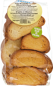 FETTE BISCOTTATE SENZA ZUCCHERO CRADEL