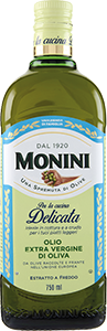 OLIO EXTRA VERGINE DI OLIVA PER LA CUCINA DELICATA MONINI