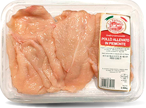 PETTO DI POLLO A FETTE CONFEZIONATO LA FATTORIA DELLE COSE BUONE 