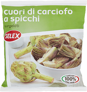 CUORI DI CARCIOFO A SPICCHI SURGELATI