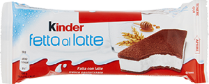 MERENDA FETTA AL LATTE KINDER X5