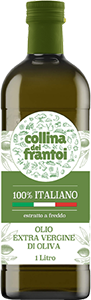 OLIO EXTRA VERGINE D'OLIVA 100% ITALIANO FILTRATO COLLINA DEI FRANTOI