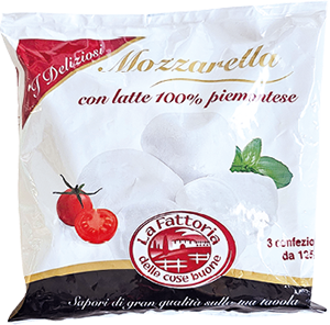 MOZZARELLA LA FATTORIA DELLE COSE BUONE I DELIZIOSI 