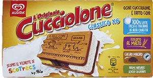 BISCOTTO GELATO CUCCIOLONE ALGIDA X6