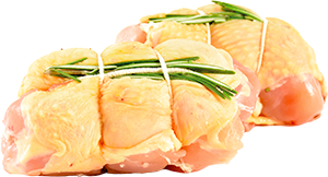 INVOLTINI DI POLLO DALLE LANGHE ALLEVATO SENZA L'USO DI ANTIBIOTICI CONFEZIONATE
