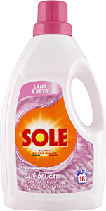 DETERSIVO PER LAVATRICE LIQUIDO SOLE 16 LAVAGGI