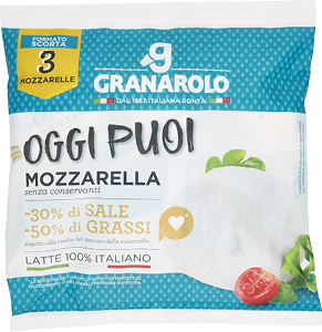 MOZZARELLA OGGI PUOI BENESSERE GRANAROLO