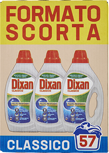 DETERSIVO PER LAVATRICE LIQUIDO DIXAN X3