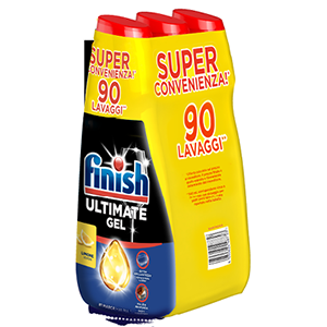 GEL PER LAVASTOVIGLIE AGLI AGRUMI ULTIMATE FINISH