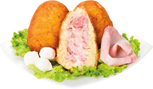 ARANCINI DI PROSCIUTTO PREFRITTI