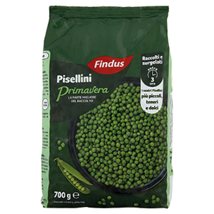 PISELLI PRIMAVERA SURGELATI FINDUS