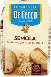 SEMOLA DI GRANO DURO RIMACINATA DE CECCO