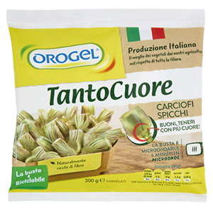 CUORI DI CARCIOFI IN SPICCHI SURGELATI OROGEL 