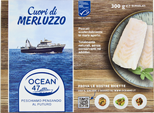 CUORI DI MERLUZZO SURGELATI OCEAN47 