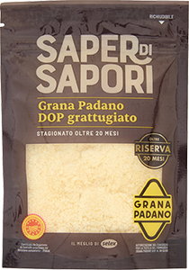 GRANA PADANO DOP GRATTUGIATO RISERVA SAPER DI SAPORI
