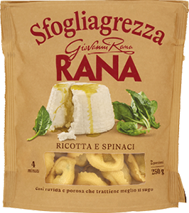 PASTA FRESCA RIPIENA SFOGLIAGREZZA RANA 