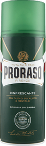 SCHIUMA DA BARBA RINFRESCANTE PRORASO 