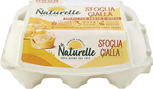 UOVA SFOGLIA GIALLA ALLEVATE A TERRA NATURELLE X6 