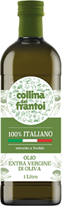 OLIO EXTRA VERGINE D'OLIVA 100% ITALIANO FILTRATO COLLINA DEI FRANTOI 