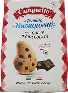 FROLLINI CON GOCCE DI CIOCCOLATO CAMPIELLO