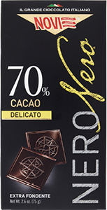 TAVOLETTA DI CIOCCOLATO NERO NERO NOVI
