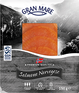 SALMONE NORVEGESE AFFUMICATO GRAN MARE
