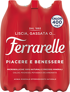 ACQUA EFFERVESCENTE NATURALE FERRARELLE