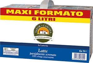 VALIGETTA LATTE UHT PARZIALMENTE SCREMATO UHT SAPOR DI CASCINA