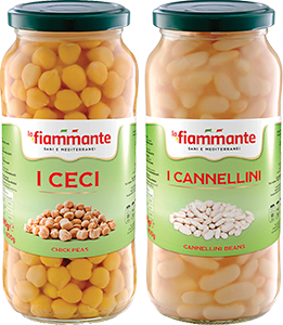 FAGIOLI CANNELLINI, CECI LA FIAMMANTE 