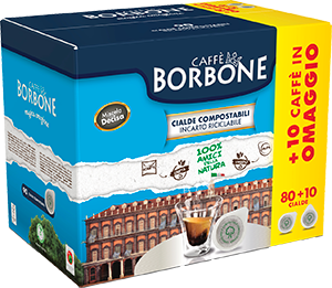 CIALDE CAFFÈ COMPOSTABILI BORBONE