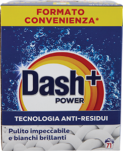 DETERSIVO LAVATRICE IN POLVERE DASH