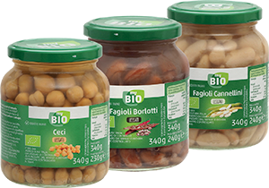 CECI, FAGIOLI CANNELLINI, BORLOTTI MYBIO