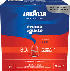 CAPSULE CAFFÈ CREMA E GUSTO FORTE LAVAZZA