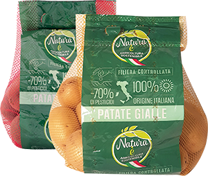 PATATE ROSSE, GIALLE NATURA É