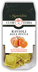 RAVIOLI ALLA ZUCCA LE SPECIALITÀ CUOR DI TERRA