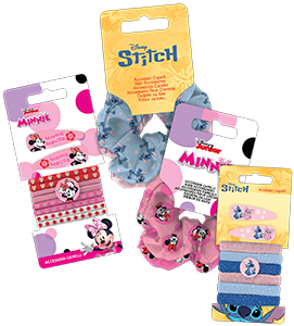 ACCESSORI CAPELLI MINNIE / STITCH