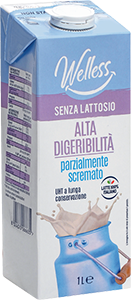 LATTE UHT PARZIALMENTE SCREMATO WELLESS