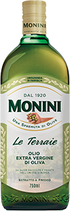 OLIO EXTRA VERGINE DI OLIVA LE TERRAIE MONINI