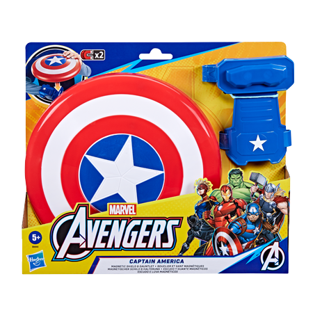 Scudo magnetico e Guanto di Captain America Avengers
