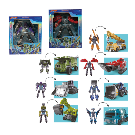 Robot trasformabile in veicolo Mars Megamorphosis