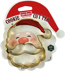 MAXI TAGLIABISCOTTO BABBO NATALE ZENKER