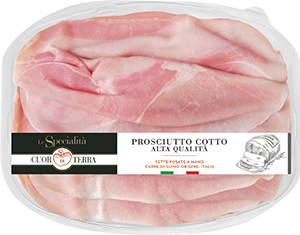 PROSCIUTTO COTTO NAZIONALE ALTA QUALITÀ LE SPECIALITÀ CUOR DI TERRA