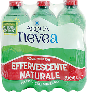 ACQUA EFFERVESCENTE NATURALE NEVEA