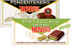 CIOCCOLATO FONDENTE, PISTACCHIO NOVI