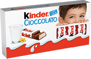 BARRETTE DI CIOCCOLATO KINDER